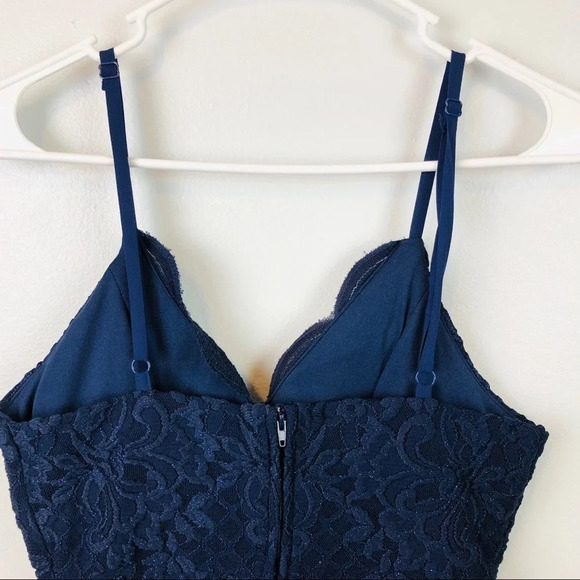 Speechless Glitter Lace Sleeveless Mini Dress - Picture 10 of 14